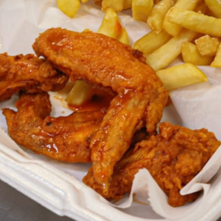 6 Flavored Wings