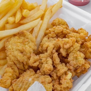 small Fried Conch Dinner