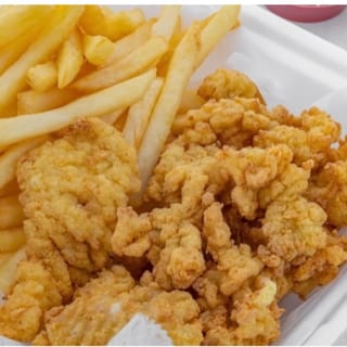Large Fried Conch Dinner